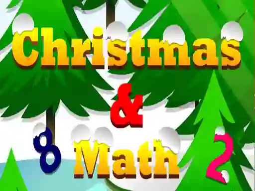 Permainan Christmas & math secara online