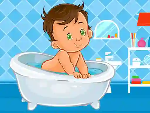 Permainan Baby Bath Jigsaw secara online