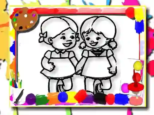 Permainan Kids Coloring Time secara online
