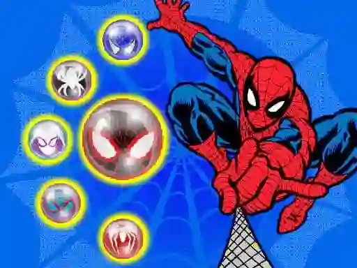 Permainan Spiderman Bubble Shooter secara online