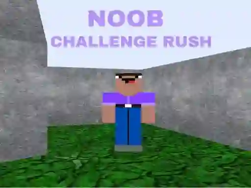 Permainan Noob Challenge Rush secara online
