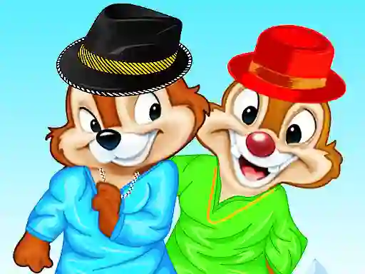 Permainan Chip n Dale Dressup secara online