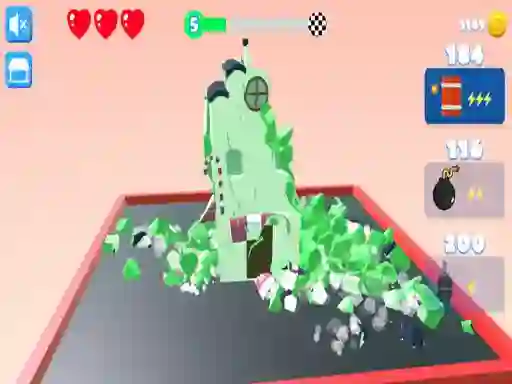 Permainan Town Destroy secara online