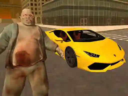 Permainan Supercars Zombie Driving secara online