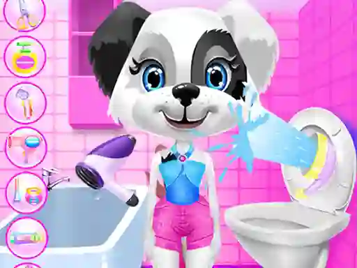 Permainan Lucy Dog Care secara online