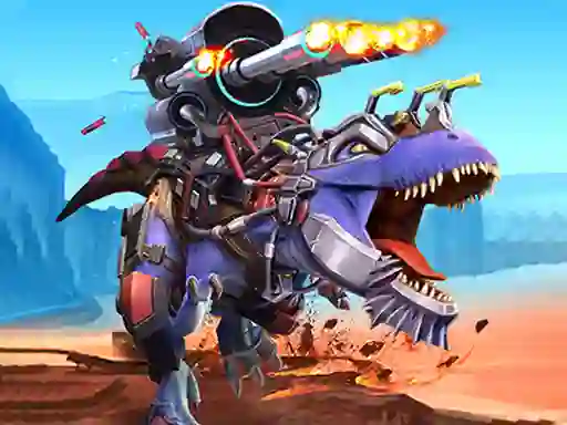 Permainan Dino Squad Battle Mission secara online
