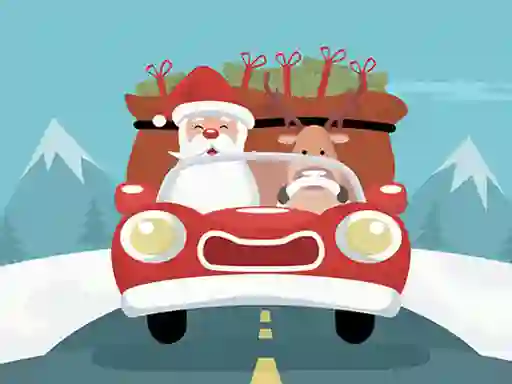 Permainan Santa Giving Presents Jigsaw secara online