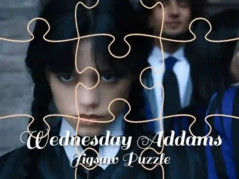 Permainan Wednesday Addams Jigsaw Puzzle secara online