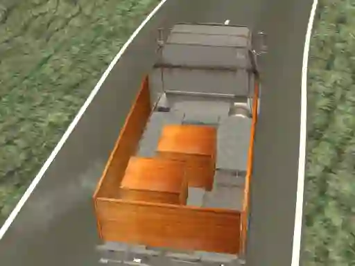 Permainan Cargo Truck Simulator secara online