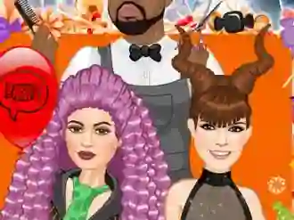 Permainan Jenner Sisters Spooky Hairstyles secara online