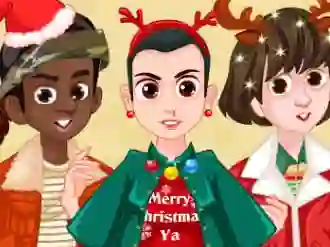 Permainan Stranger things Christmas party secara online