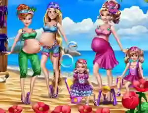 Permainan Pregnant Moms Exotic Holiday secara online