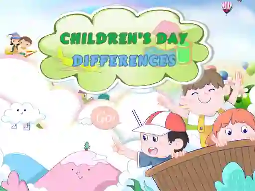Permainan Childrens Day Differences secara online