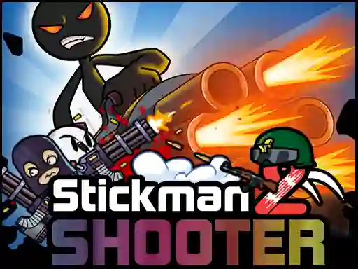 Permainan Stickman Shooter 2 secara online
