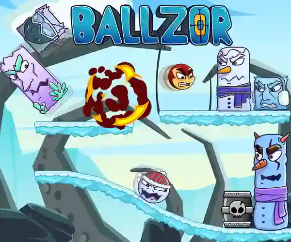 Permainan Ballzor Level Pack 1 secara online