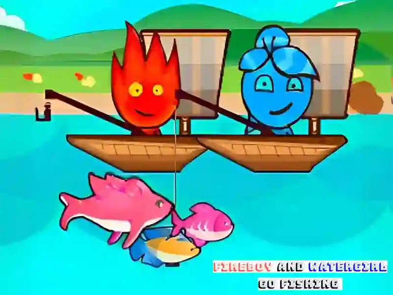Permainan FireBoy And WaterGirl Go Fishing secara online