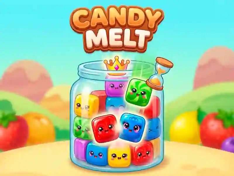 Permainan Candy Melt secara online