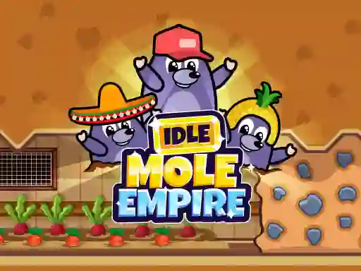 Permainan Idle Mole Empire secara online