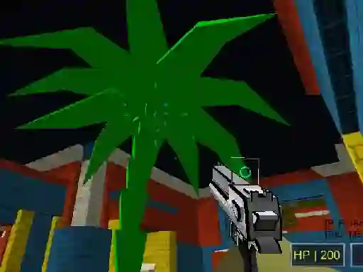 Permainan Strike blocky funs 2022 secara online