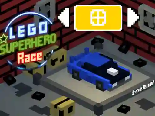 Permainan Lego Superhero Race secara online