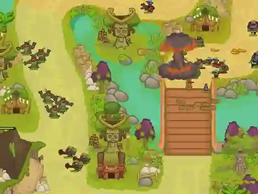 Permainan The Utans: Defender of Mavas secara online