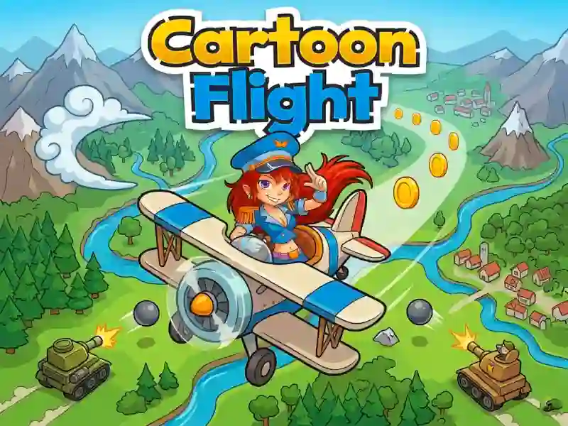 Permainan Cartoon Flight secara online