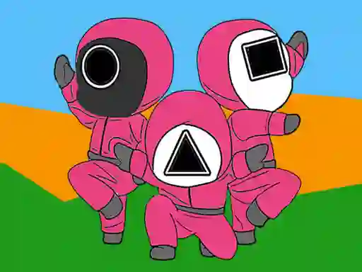 Permainan Squid Coloring Book secara online