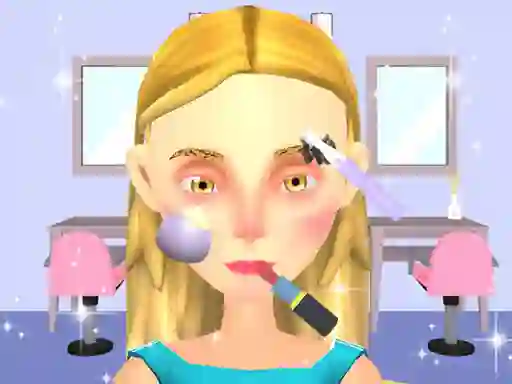 Permainan Makeup Artist 3d secara online
