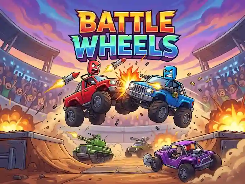 Permainan Battle Wheels secara online