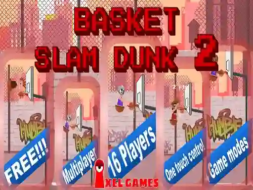 Permainan Basket Slam Dunk 2 secara online