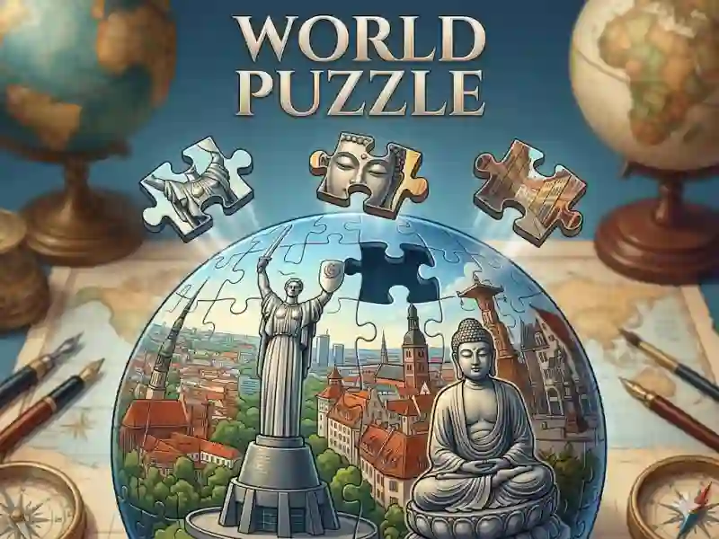 Permainan World Puzzle secara online