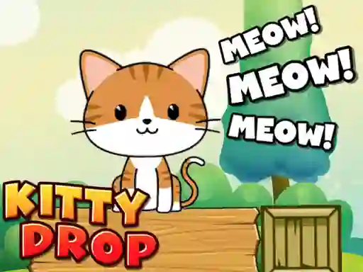 Permainan Kitty Drop save the Kat secara online