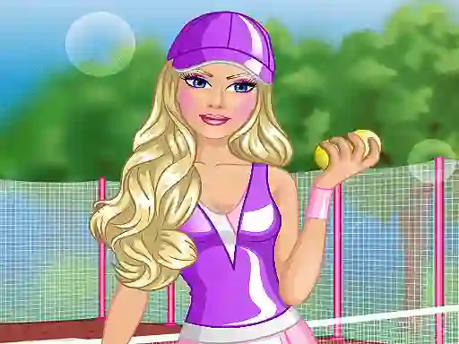 Permainan Barbie Tennis Dress secara online
