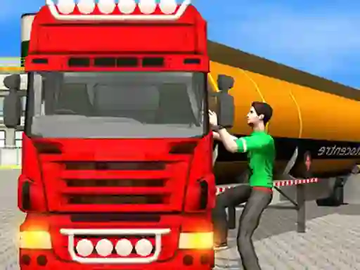 Permainan Oil Tanker Transporter Truck Simulator secara online
