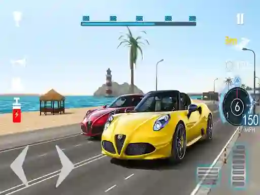 Permainan City Car Racing secara online