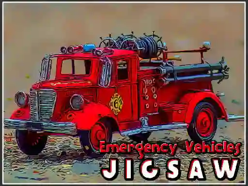 Permainan Emergency Vehicles Jigsaw secara online