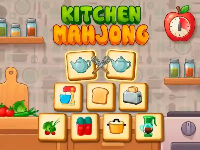 Permainan Kitchen mahjong secara online