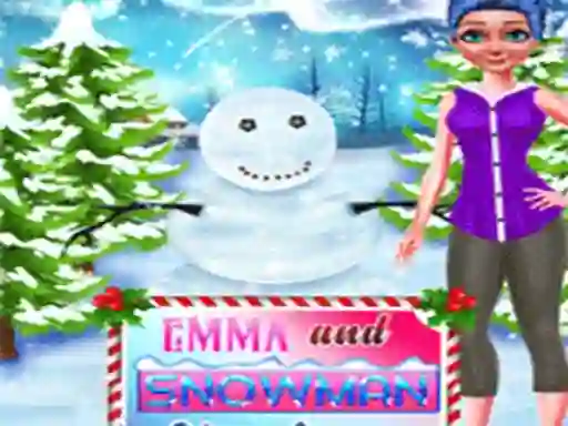 Permainan Emma and Snowman Christmas secara online