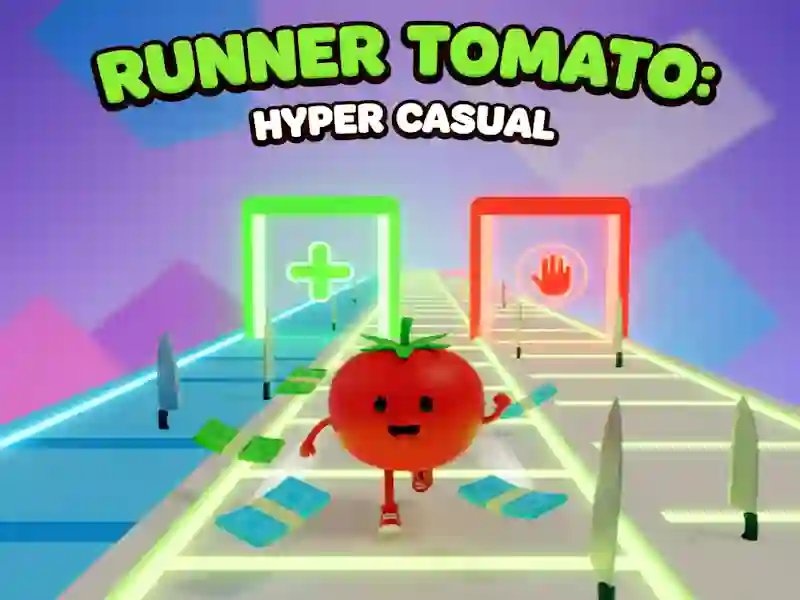 Permainan Runner Tomato: Hyper Casual secara online