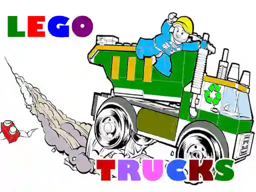 Permainan Lego Trucks Coloring secara online