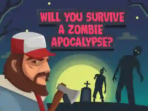 Permainan Zombie Apocalypse Quiz secara online