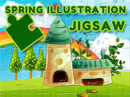 Permainan Spring Illustration Jigsaw secara online
