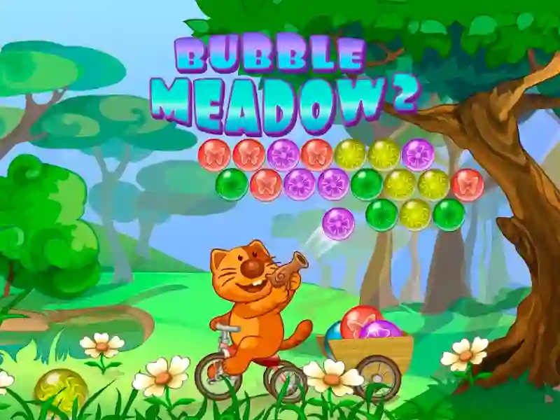 Permainan Bubble Meadow 2 secara online