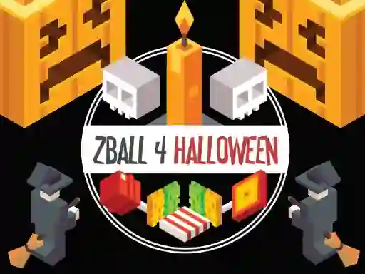 Permainan ZBall 4 Halloween secara online