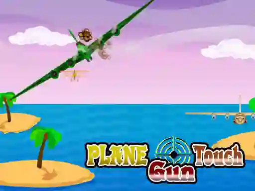Permainan Plane Touch Gun secara online