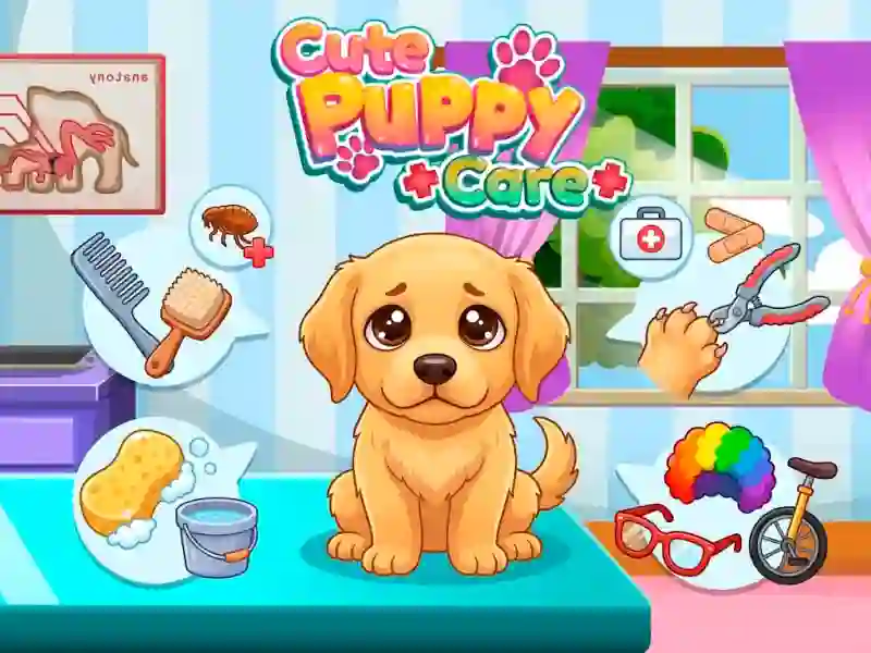 Permainan Cute Puppy Care secara online