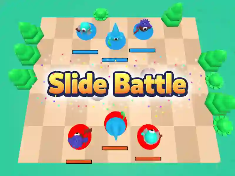 Permainan Slide Battle secara online