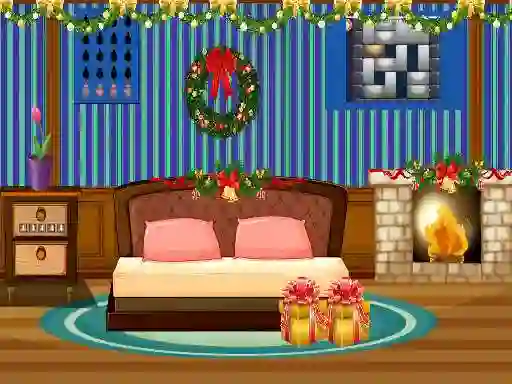 Permainan Santa House Escape secara online