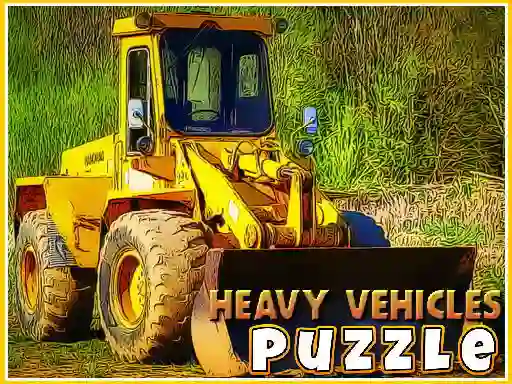 Permainan Heavy Vehicles Puzzle secara online