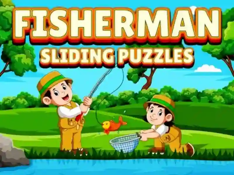 Permainan Fisherman Sliding Puzzle secara online